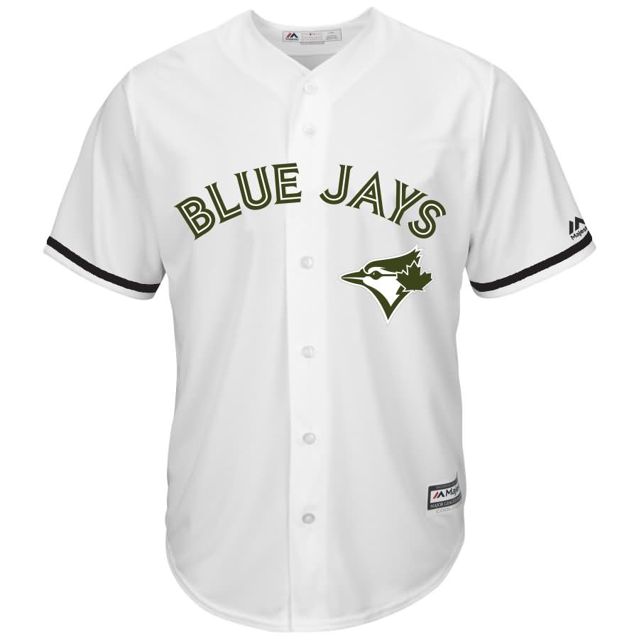 Toronto Blue Jays Majestic 2017 Memorial Day Cool Base Team Jersey - White