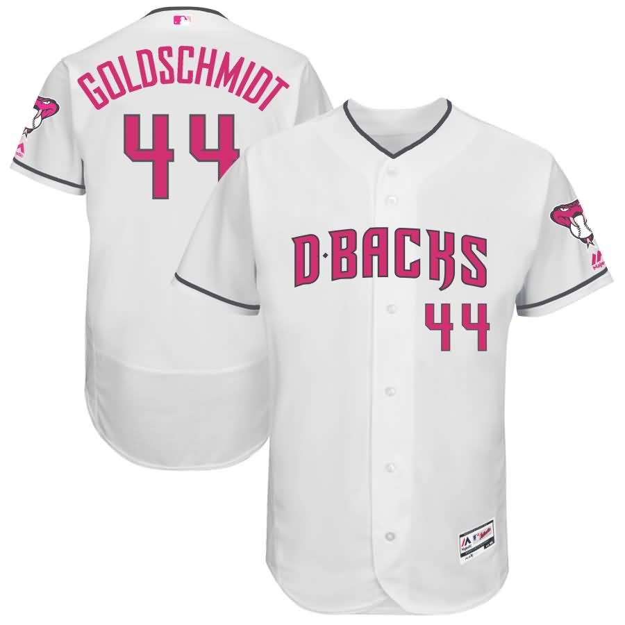 Paul Goldschmidt Arizona Diamondbacks Majestic Mother's Day Flex Base Jersey - White