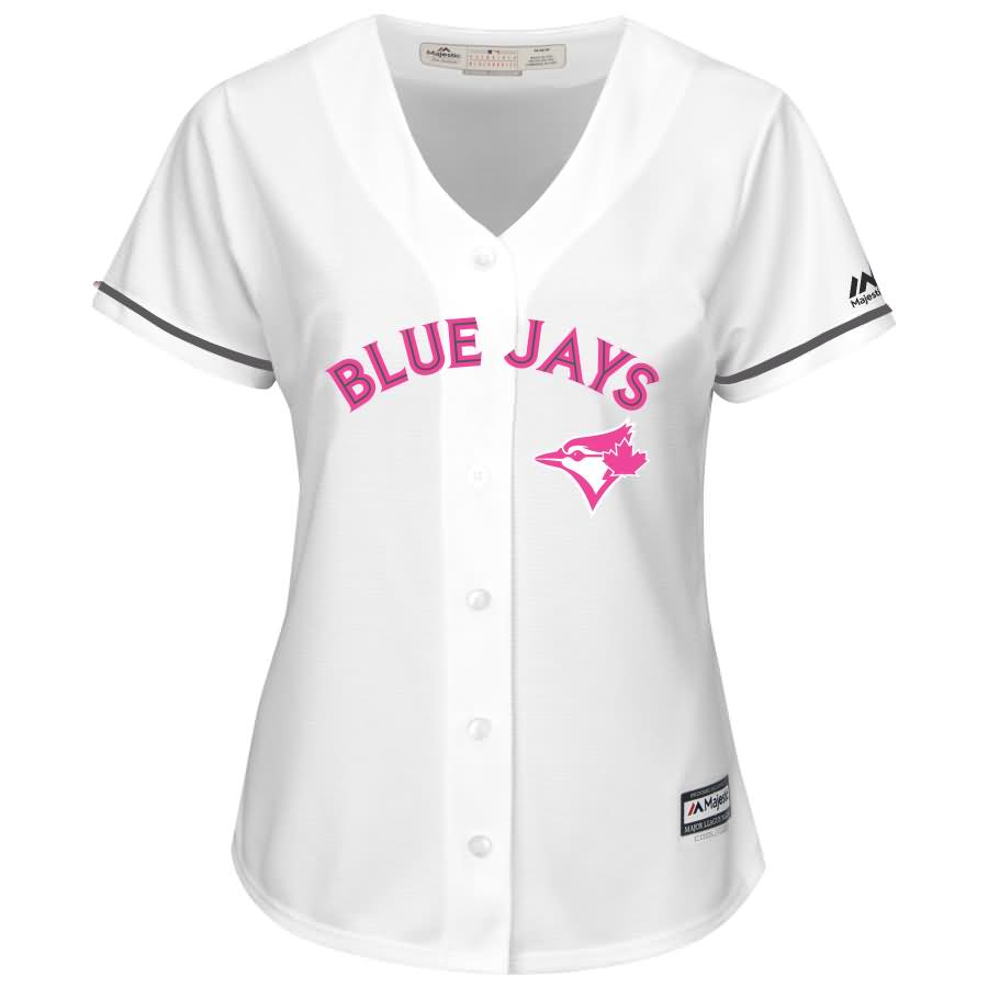 Josh Donaldson Toronto Blue Jays Majestic Women's Mother's Day Cool Base Replica Jersey - White