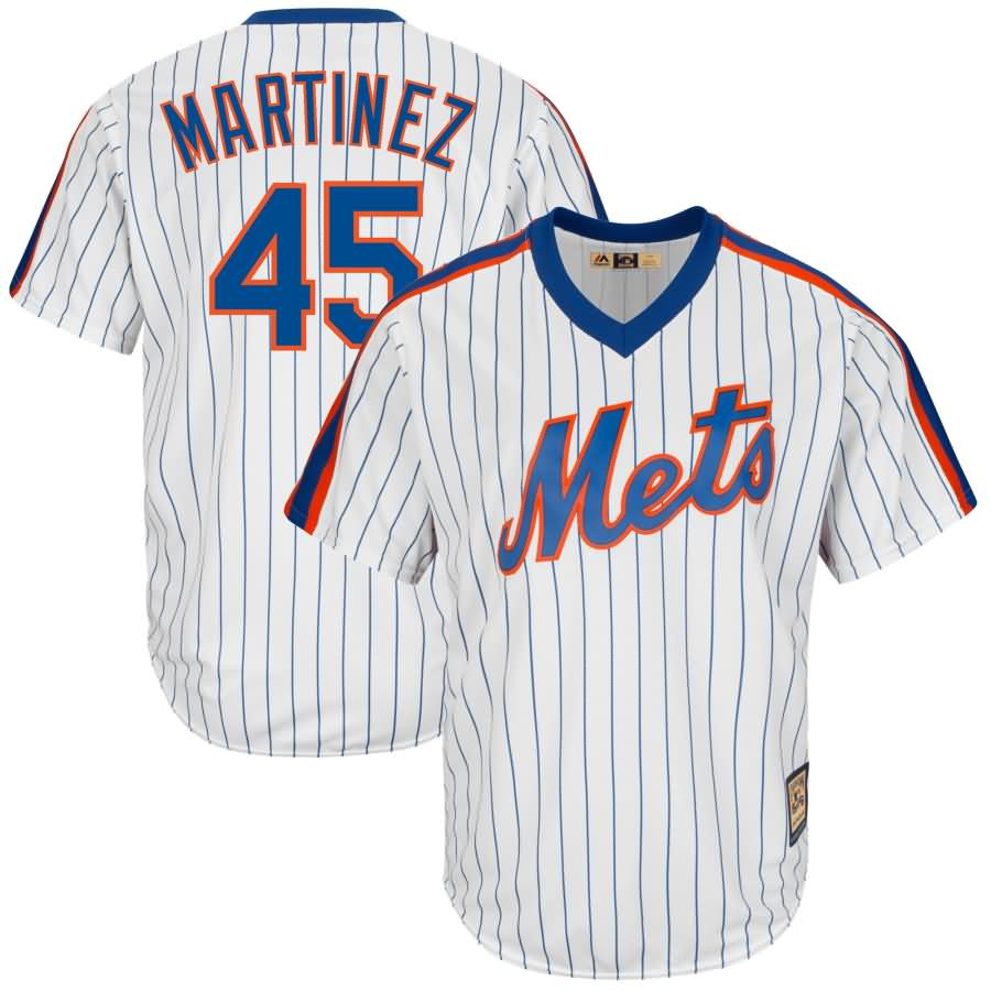Pedro Martinez New York Mets Majestic Cooperstown Collection Cool Base Player Jersey - White