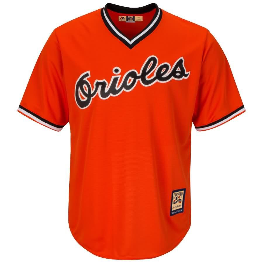 Earl Weaver Baltimore Orioles Majestic Cool Base Cooperstown Player Jersey - Orange