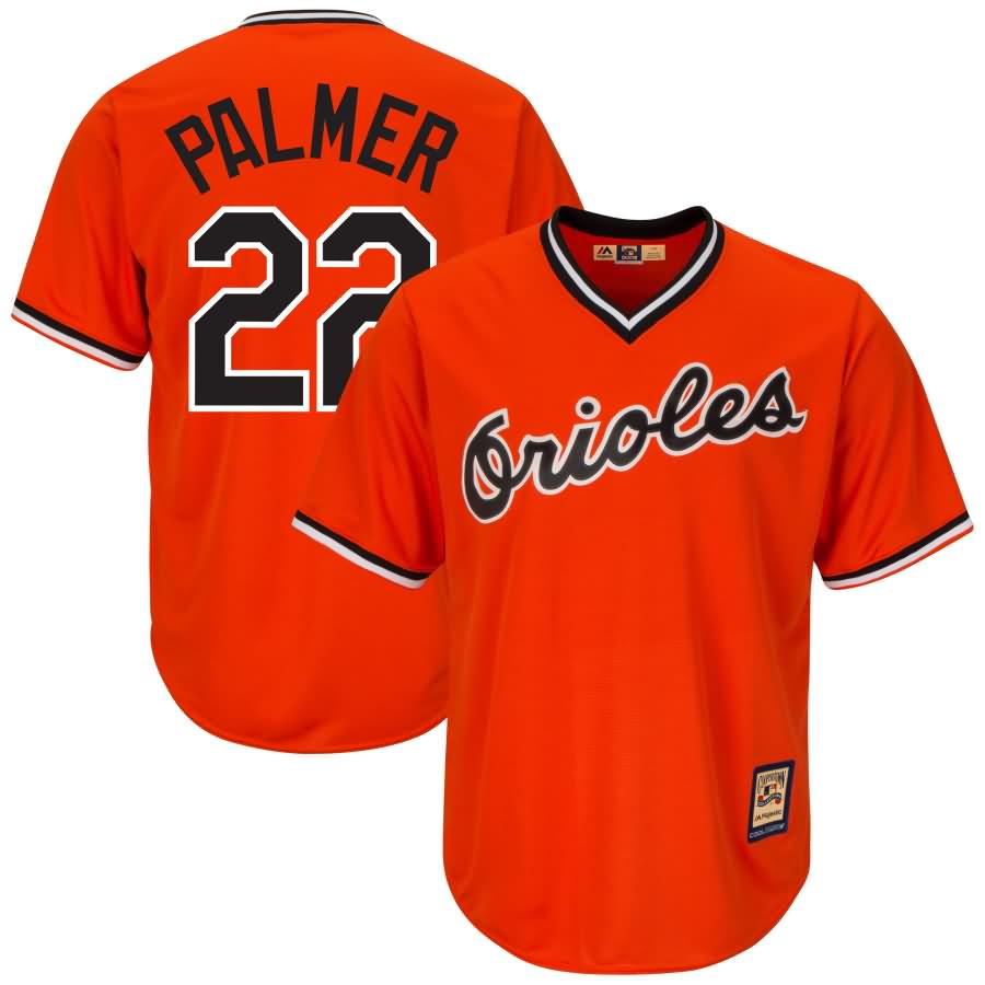Jim Palmer Baltimore Orioles Majestic Cool Base Cooperstown Player Jersey - Orange