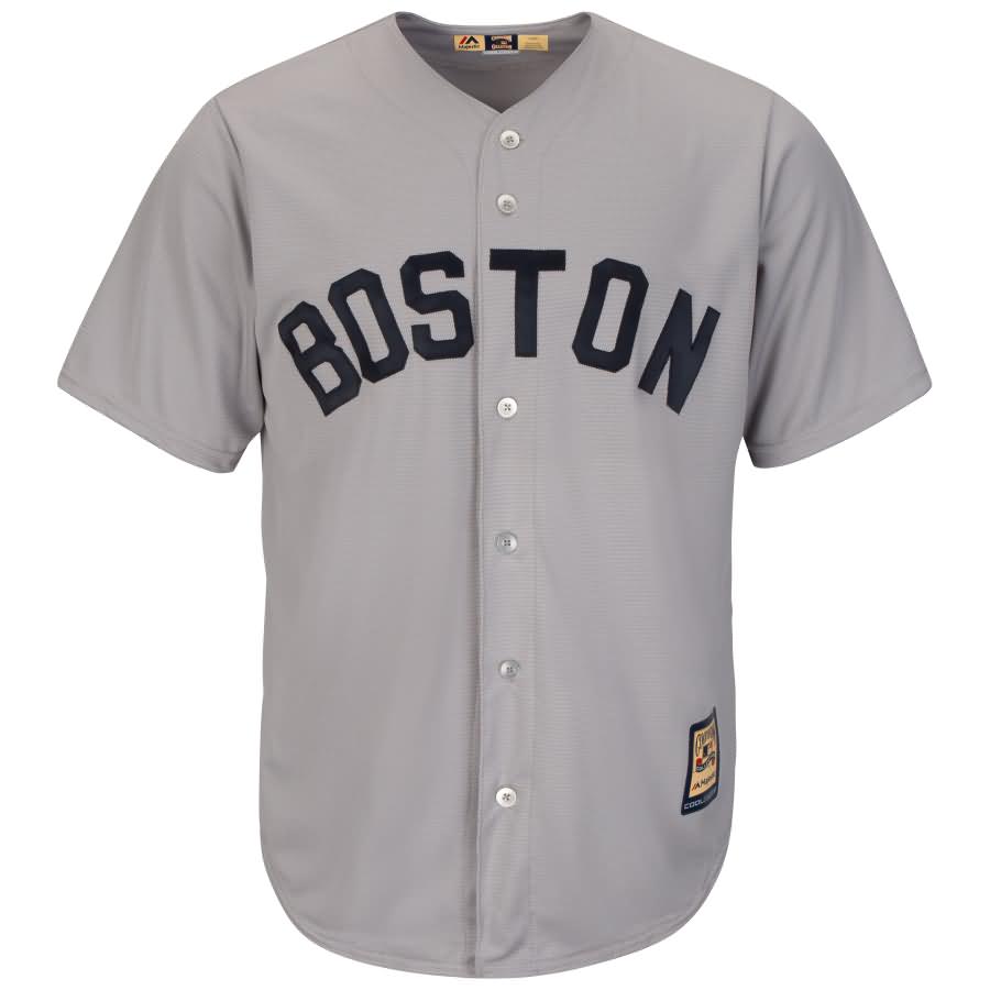 Tony Conigliaro Boston Red Sox Majestic Cooperstown Collection Cool Base Player Jersey - Gray