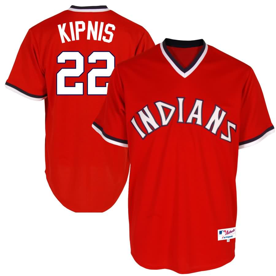 Jason Kipnis Cleveland Indians Majestic Turn Back the Clock Authentic Jersey - Red