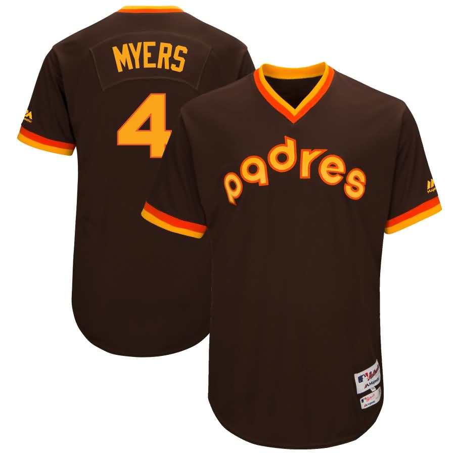 Wil Myers San Diego Padres Majestic 1983 Turn Back the Clock Authentic Player Jersey - Brown