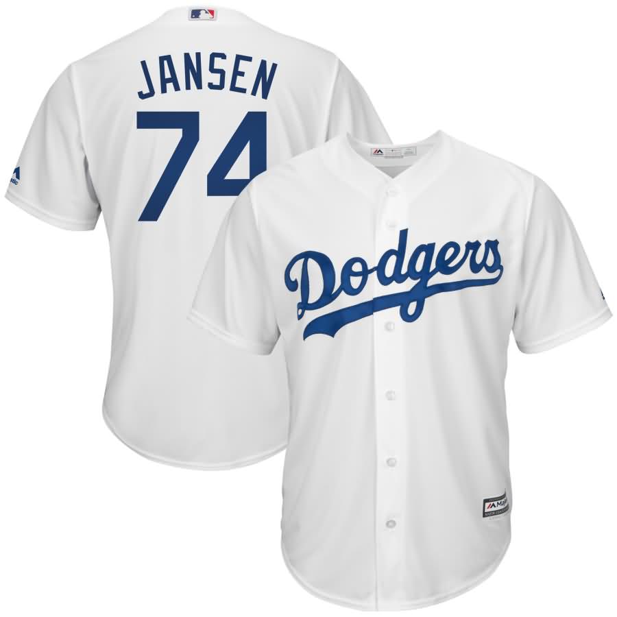 Kenley Jansen Los Angeles Dodgers Majestic Cool Base Home Player Jersey - White