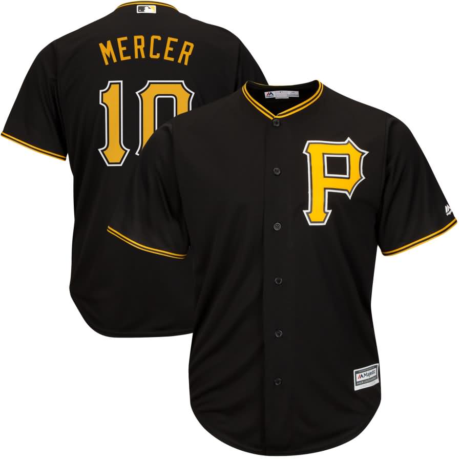 Jordy Mercer Pittsburgh Pirates Majestic Cool Base Alternate Player Jersey - Black