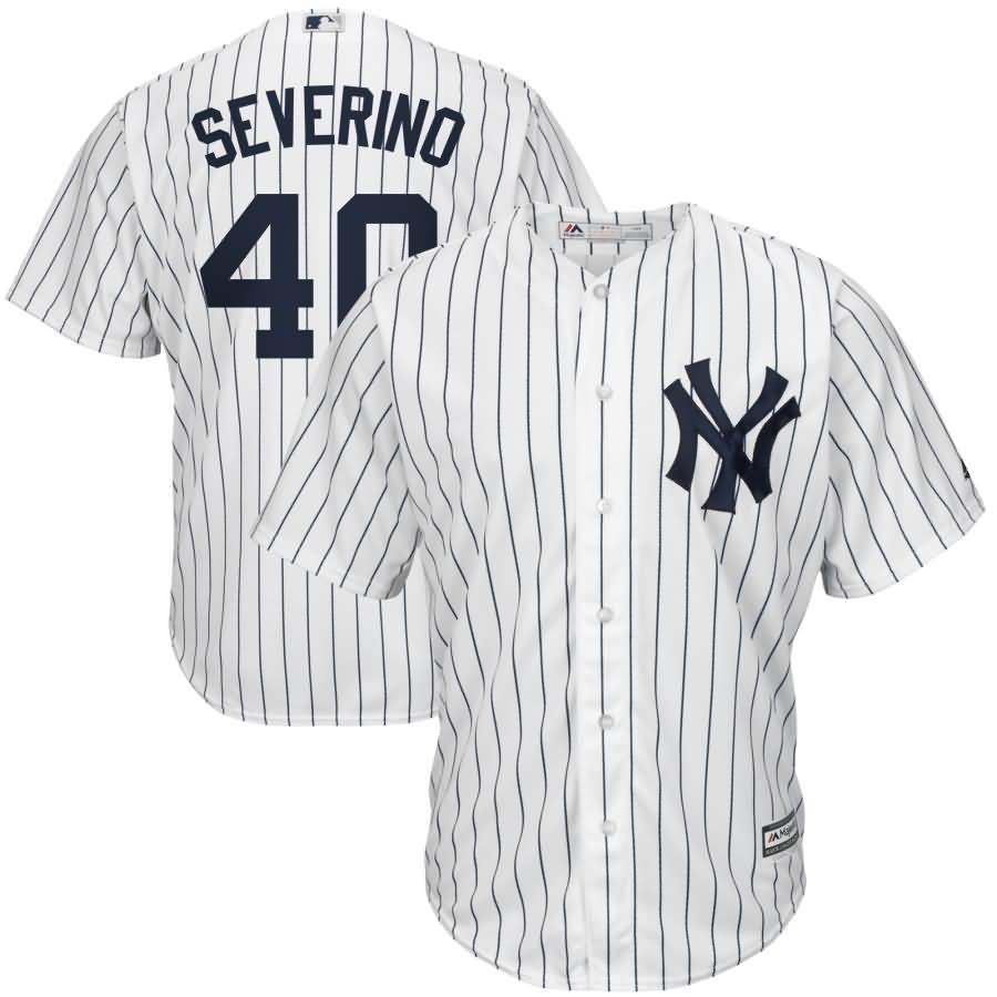 Luis Severino New York Yankees Majestic Cool Base Home Player Jersey - White