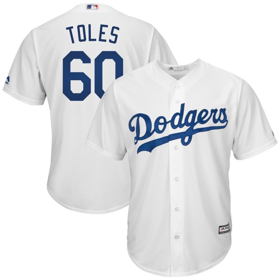 Andrew Toles Los Angeles Dodgers Majestic Home Cool Base Replica Player Jersey - White