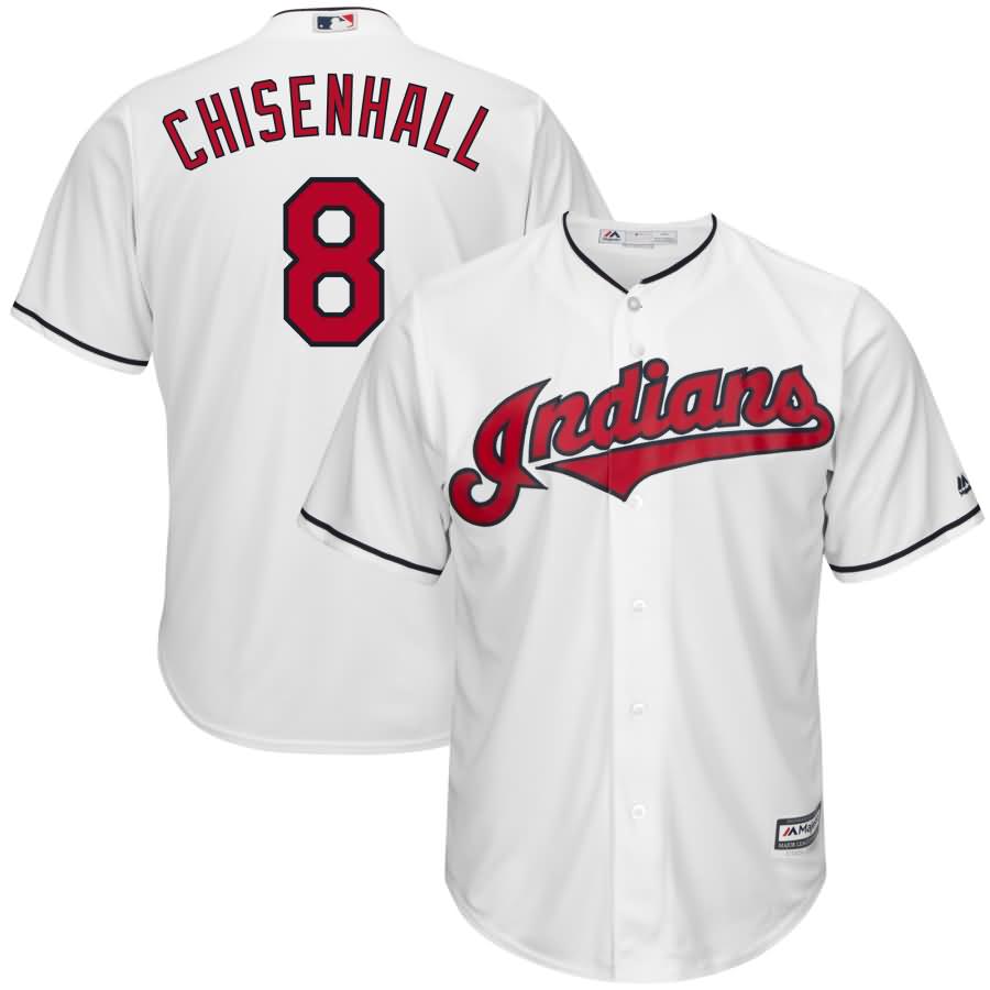 Lonnie Chisenhall Cleveland Indians Majestic Cool Base Home Player Jersey - White