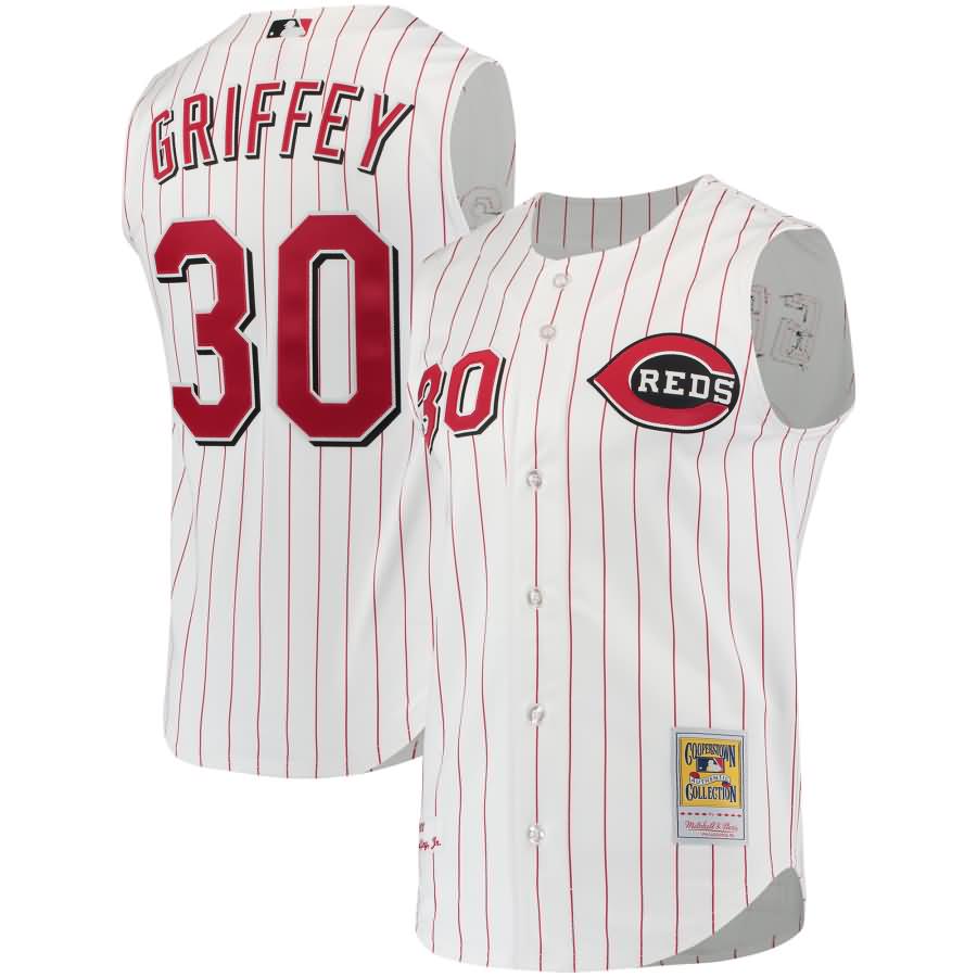 Ken Griffey Jr. Cincinnati Reds Mitchell & Ness Authentic Jersey - White