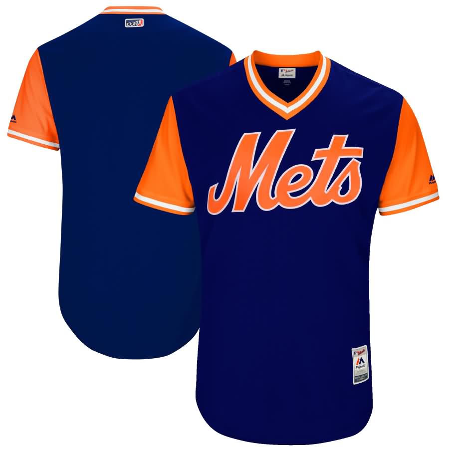New York Mets Majestic 2017 Players Weekend Authentic Team Jersey - Royal