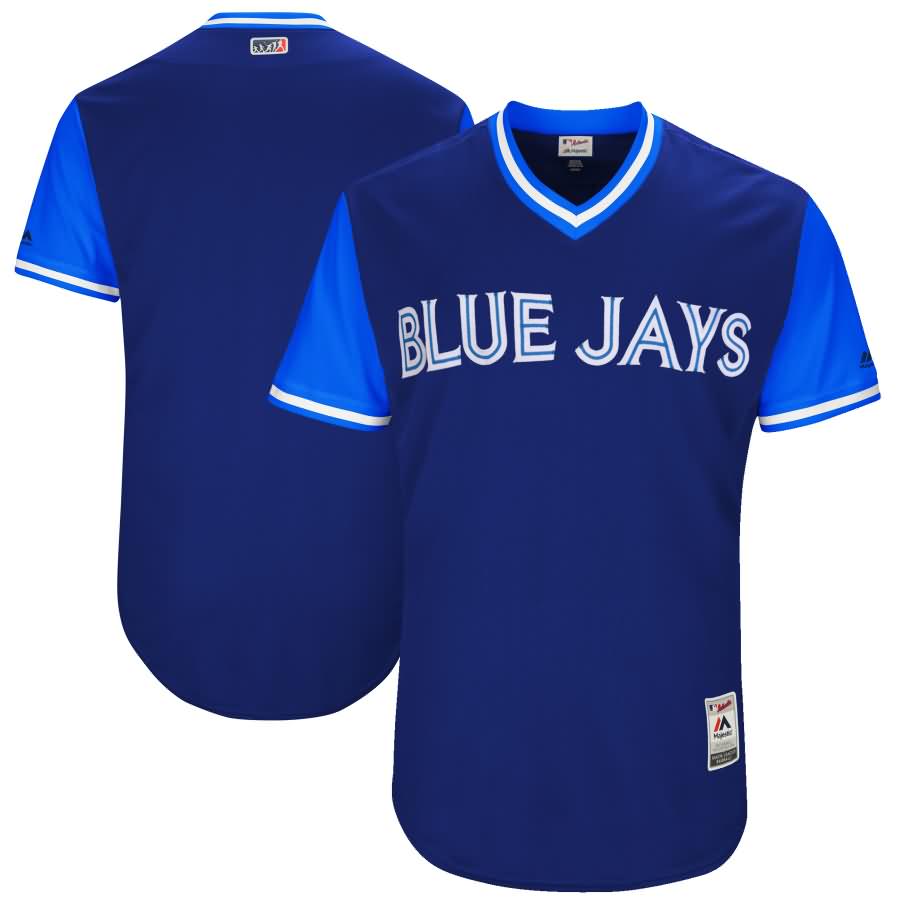 Toronto Blue Jays Majestic 2017 Players Weekend Authentic Team Jersey - Navy