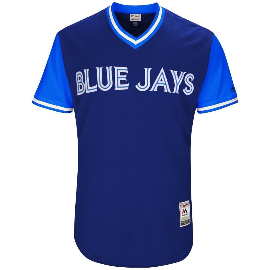 Toronto Blue Jays Majestic 2017 Players Weekend Authentic Team Jersey - Navy