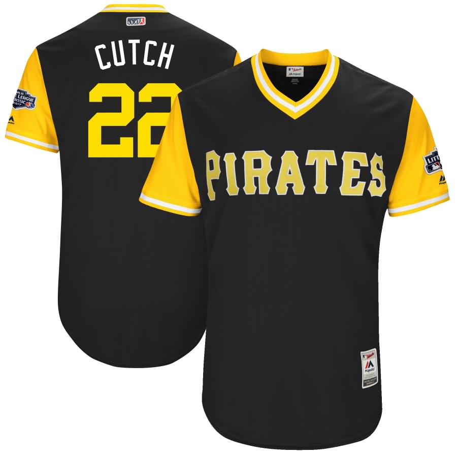 Andrew McCutchen "Cutch" Pittsburgh Pirates Majestic 2017 Players Weekend Authentic Jersey - Black