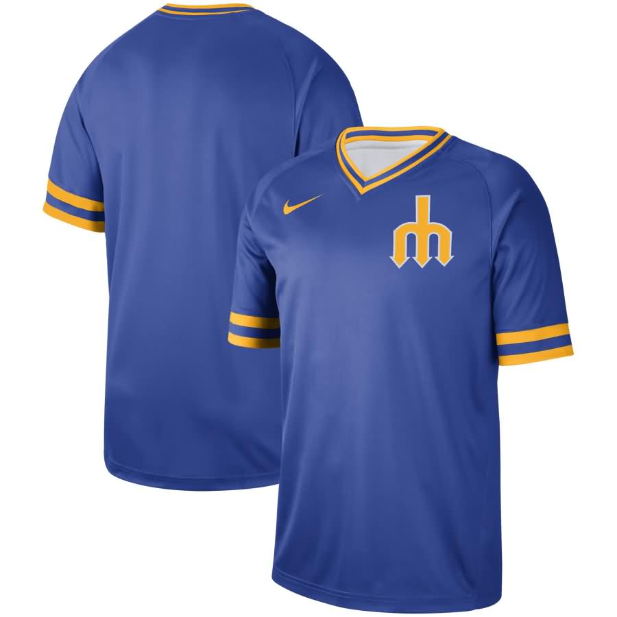 Seattle Mariners Nike Cooperstown Collection Legend V-Neck Jersey - Royal