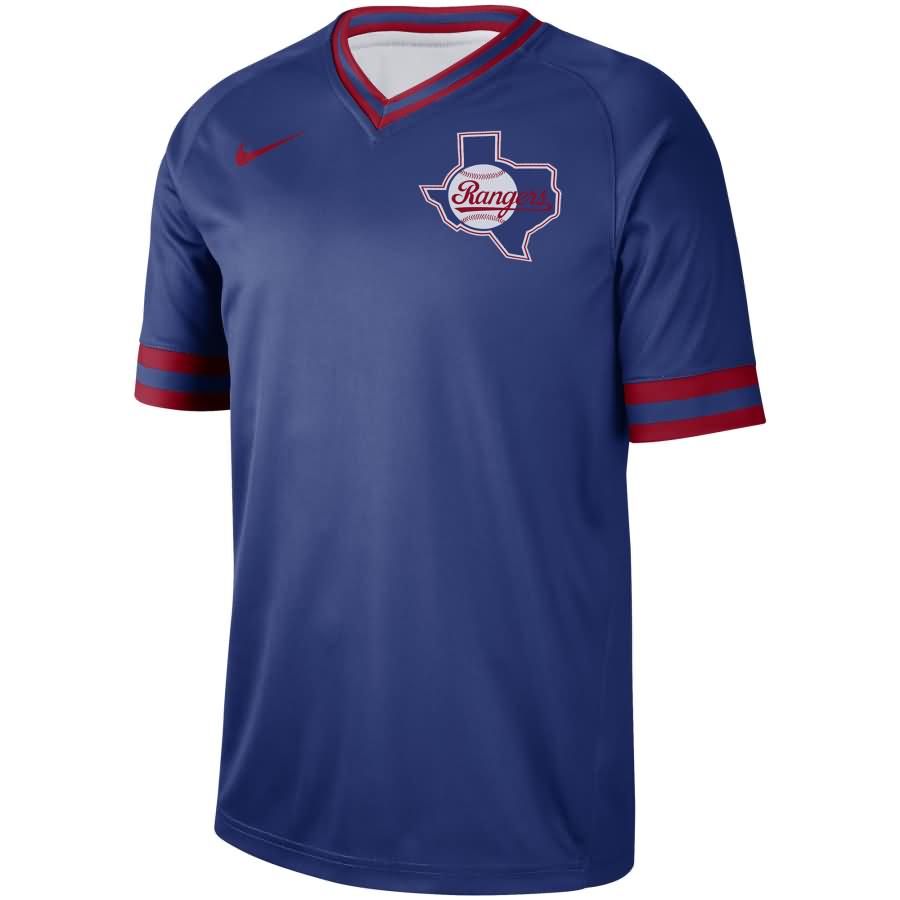 Texas Rangers Nike Cooperstown Collection Legend V-Neck Jersey - Royal