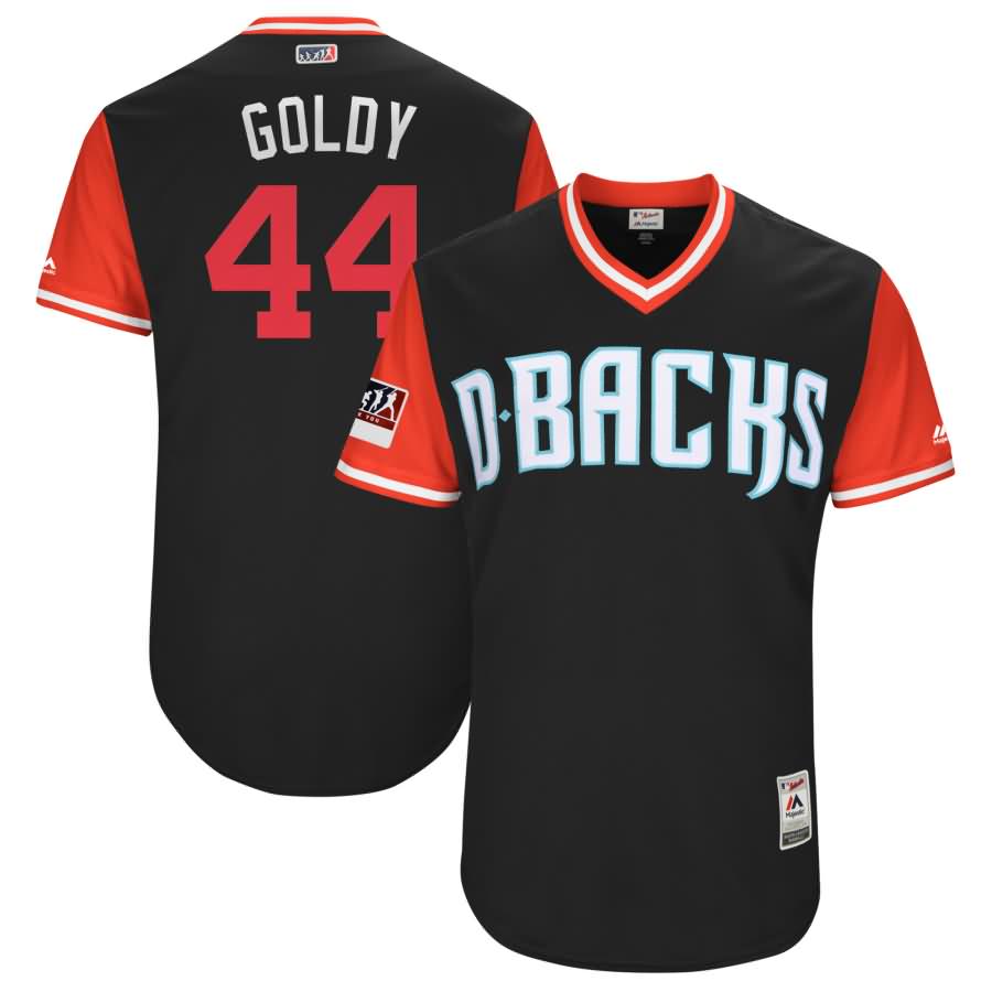 Paul Goldschmidt "Goldy" Arizona Diamondbacks Majestic 2018 Players' Weekend Authentic Jersey - Black/Red