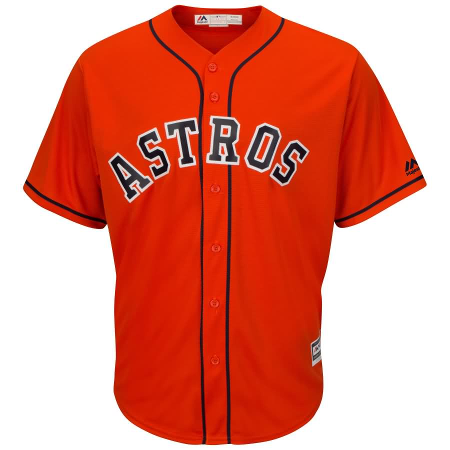 Justin Verlander Houston Astros Majestic Official Cool Base Player Jersey - Orange