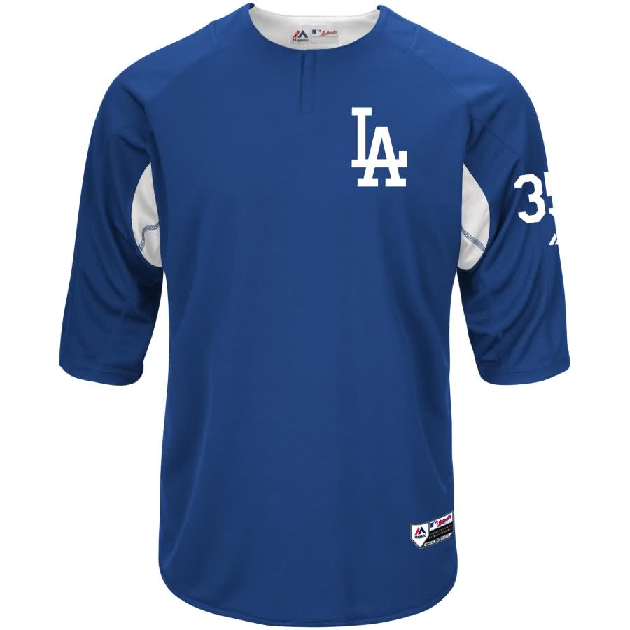 Cody Bellinger Los Angeles Dodgers Majestic Authentic Collection On-Field Batting Practice Cool Base Player Trainer Jersey - Royal/White