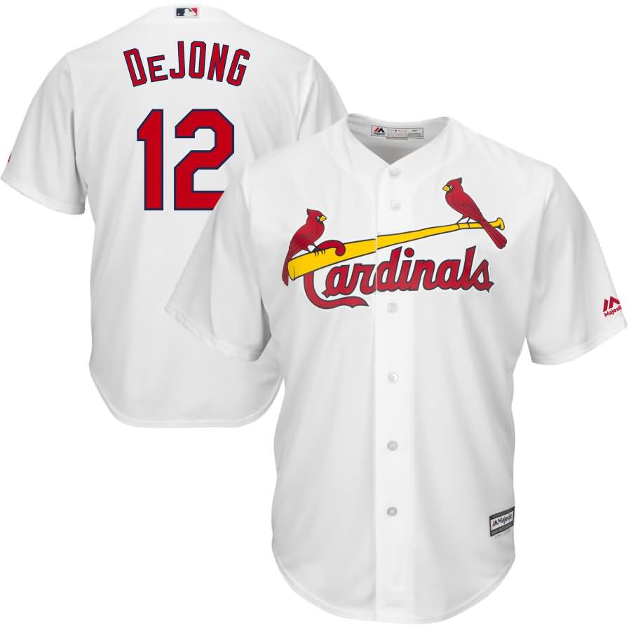 Paul DeJong St. Louis Cardinals Majestic Home Cool Base Player Jersey - White