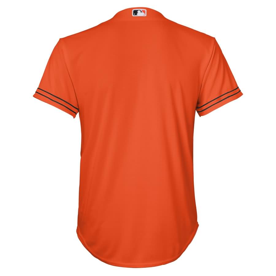 Baltimore Orioles Youth Replica Blank Team Jersey - Orange