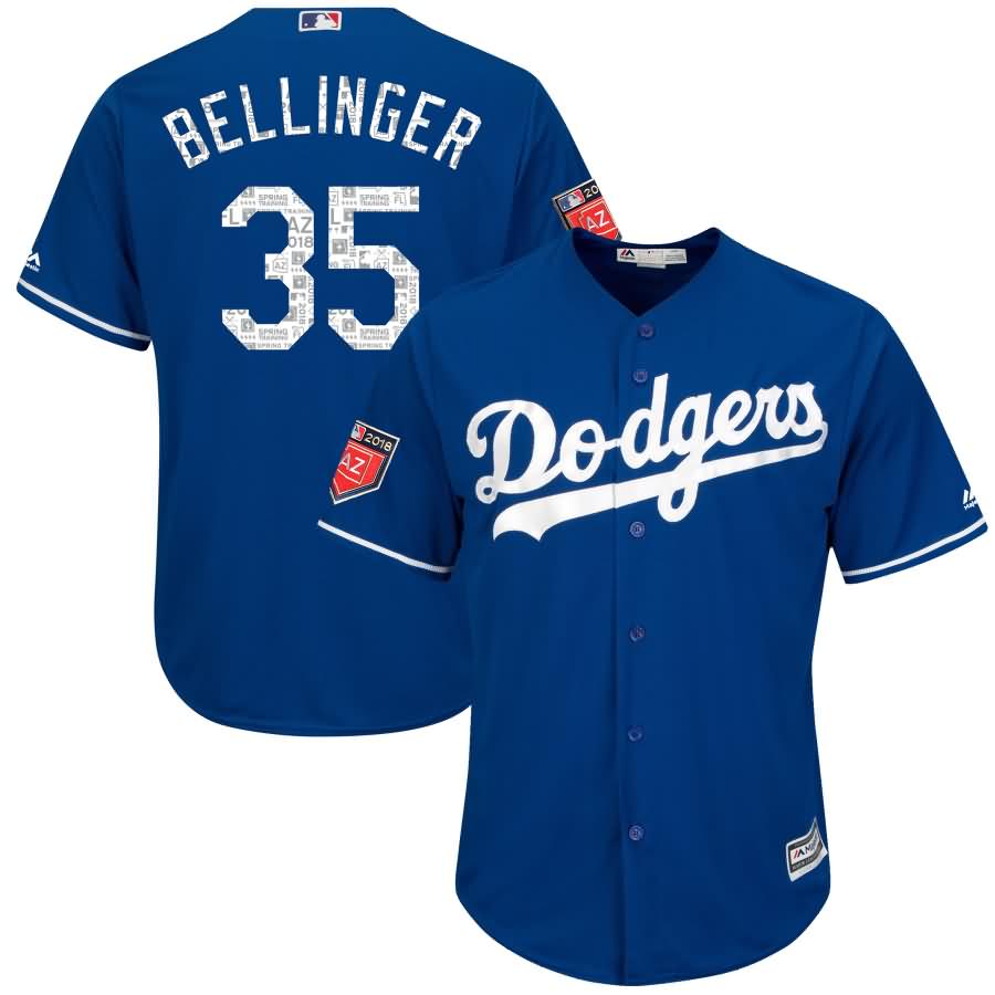 Cody Bellinger Los Angeles Dodgers Majestic 2018 Spring Training Cool Base Player Jersey - Royal