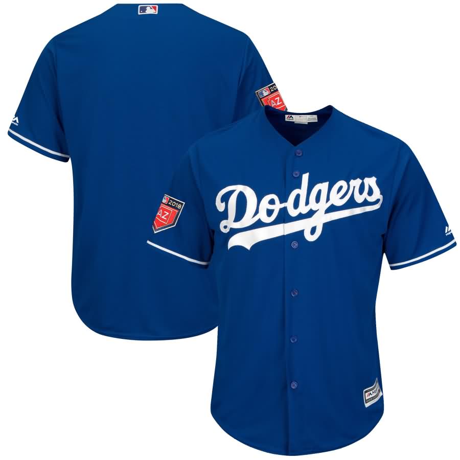Los Angeles Dodgers Majestic 2018 Spring Training Cool Base Team Jersey - Royal