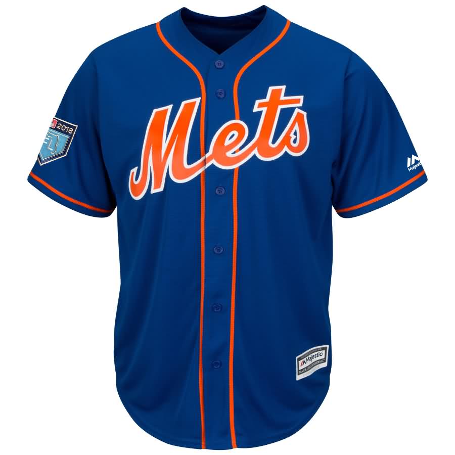 New York Mets Majestic 2018 Spring Training Cool Base Team Jersey - Royal