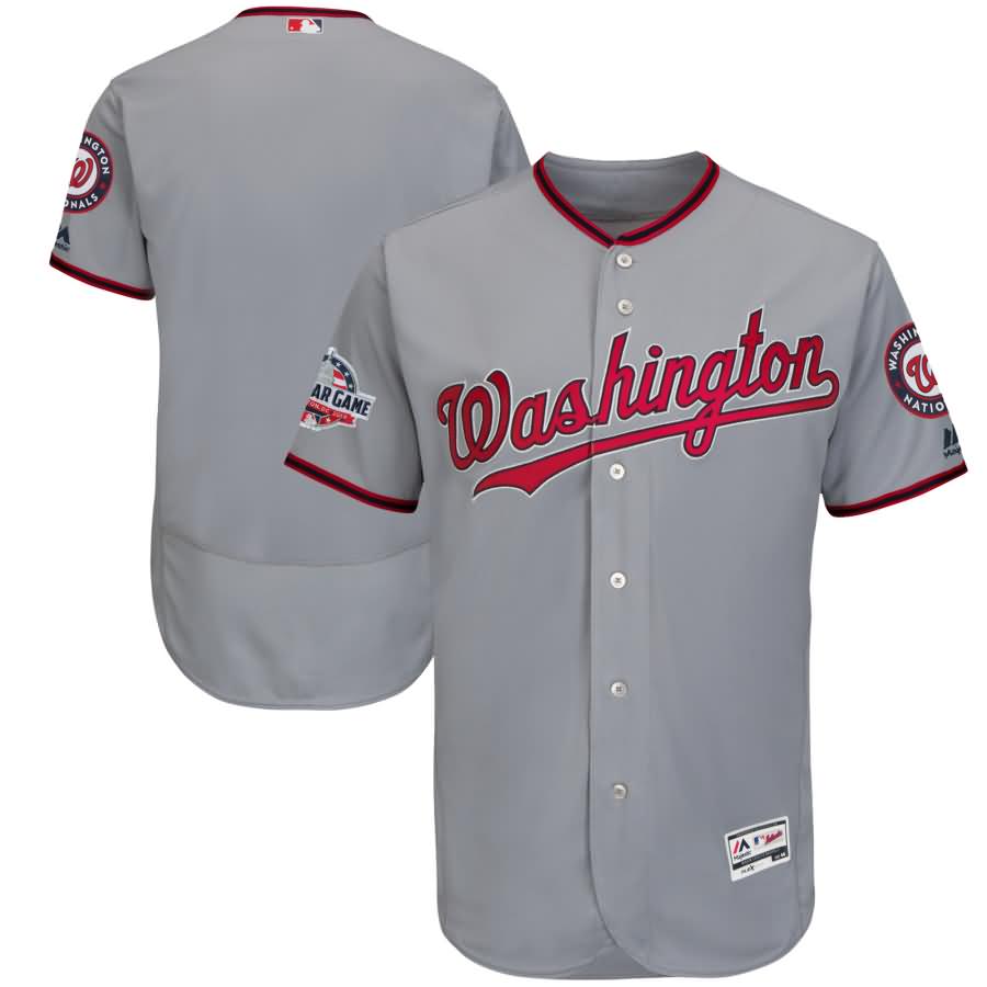 Washington Nationals Majestic 2018 All-Star Game Road Flex Base Team Jersey - Gray