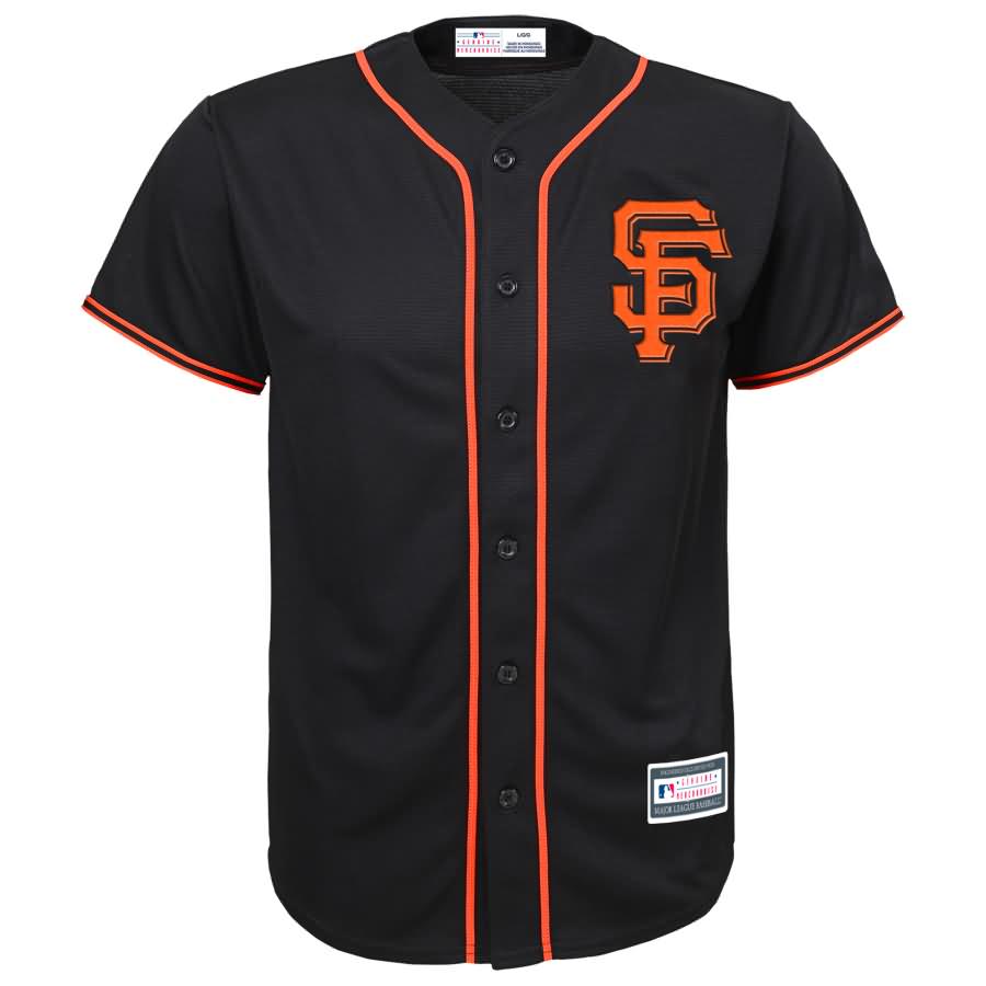 Buster Posey San Francisco Giants Youth Player Replica Jersey - Black