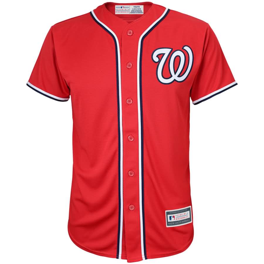 Trea Turner Washington Nationals Youth Player Replica Jersey - Red