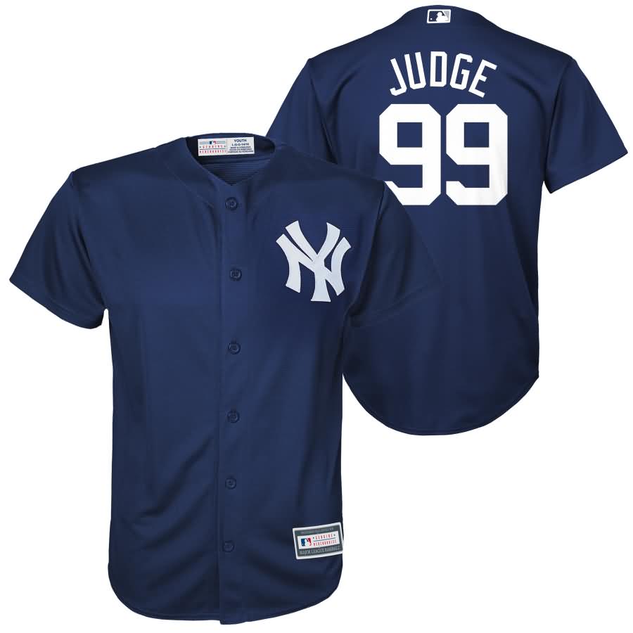 Aaron Judge New York Yankees Youth Player Replica Jersey - Navy