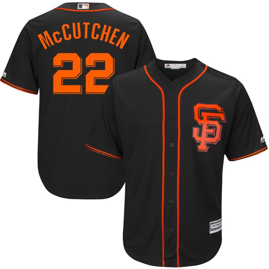 Andrew McCutchen San Francisco Giants Majestic Cool Base Player Replica Jersey - Black
