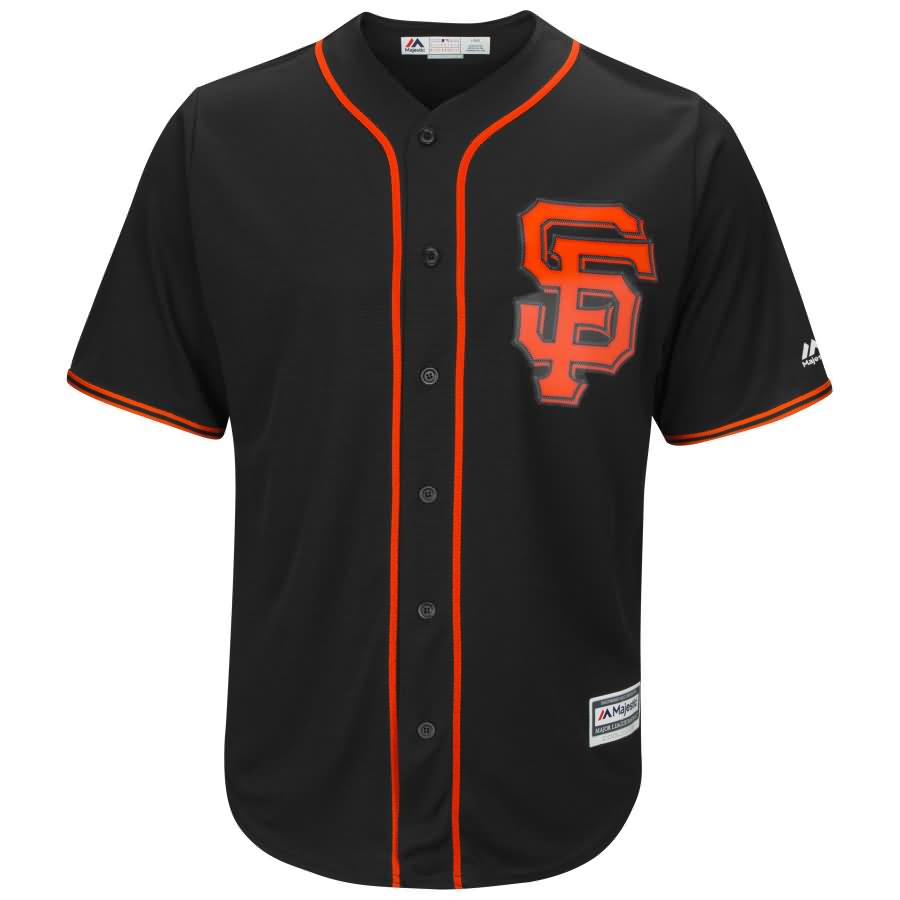 Evan Longoria San Francisco Giants Majestic Alternate Cool Base Player Jersey - Black