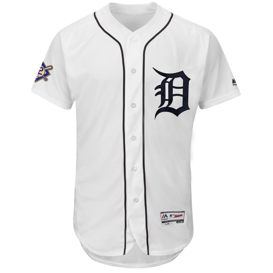 Detroit Tigers Majestic 2018 Jackie Robinson Day Authentic Flex Base Jersey - White