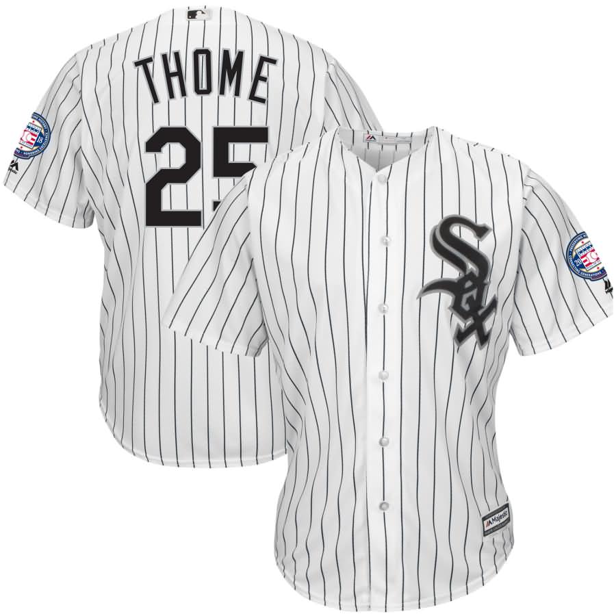 Jim Thome Chicago White Sox Majestic Hall of Fame Induction Patch Cool Base Jersey - White/Black
