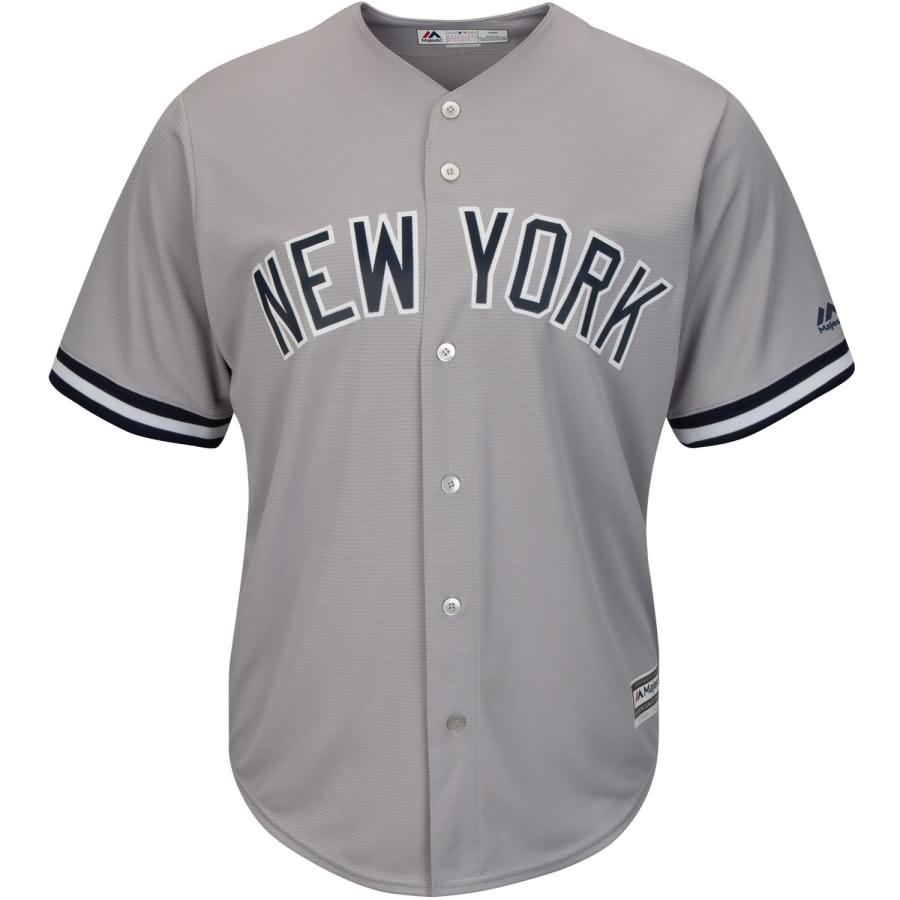 Didi Gregorius New York Yankees Majestic Road Official Cool Base Replica Player Jersey - Gray