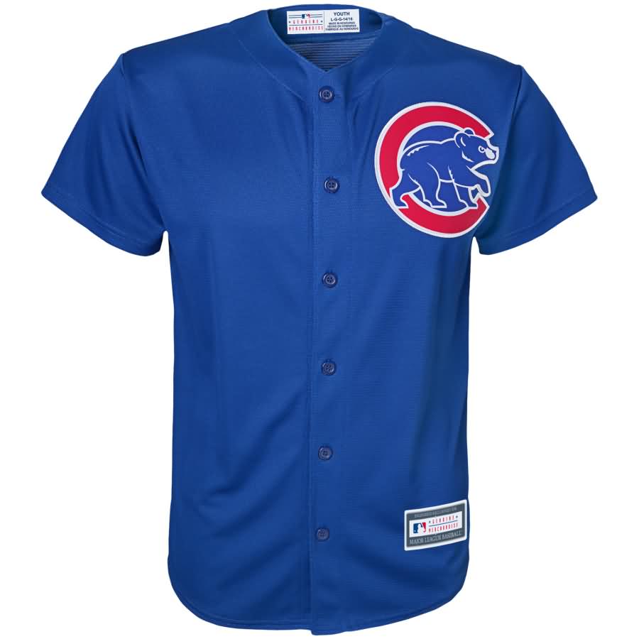 Yu Darvish Chicago Cubs Majestic Youth Alternate Official Cool Base Player Jersey - Royal