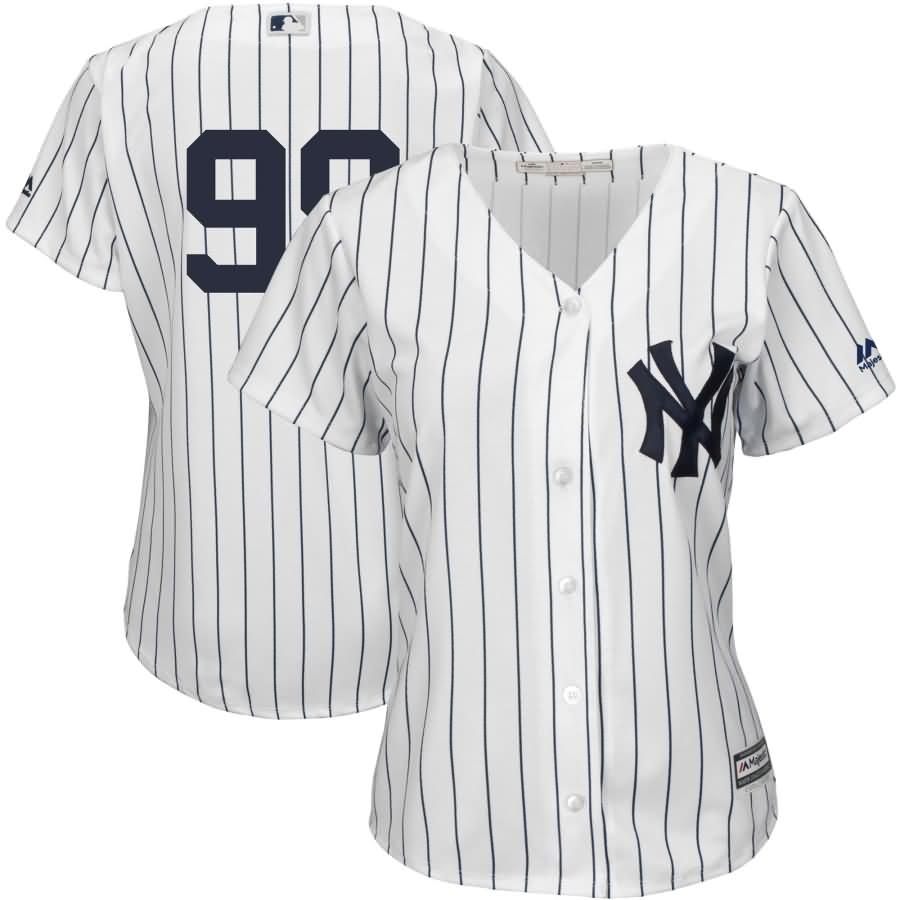 Aaron Judge New York Yankees Majestic Women's Team Cool Base Player Jersey - White