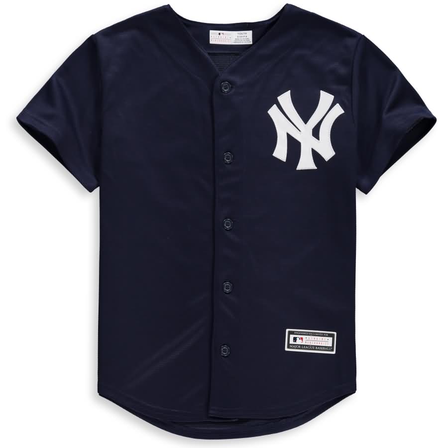 Giancarlo Stanton New York Yankees Majestic Youth Fashion Official Cool Base Player Jersey - Navy