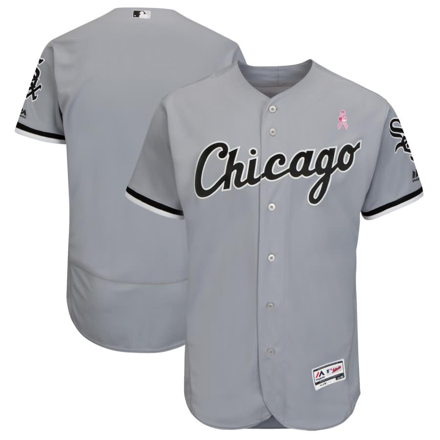Chicago White Sox Majestic 2018 Mother's Day Road Flex Base Team Jersey - Gray