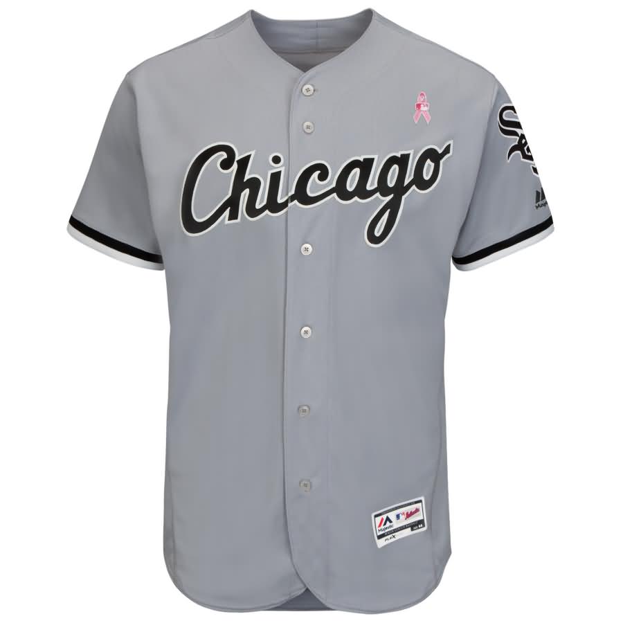 Chicago White Sox Majestic 2018 Mother's Day Road Flex Base Team Jersey - Gray