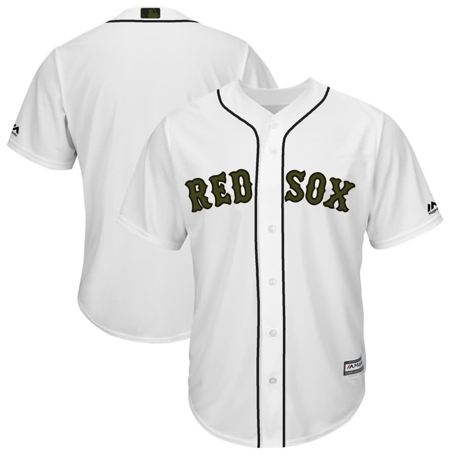Boston Red Sox Majestic 2018 Memorial Day Cool Base Team Jersey - White