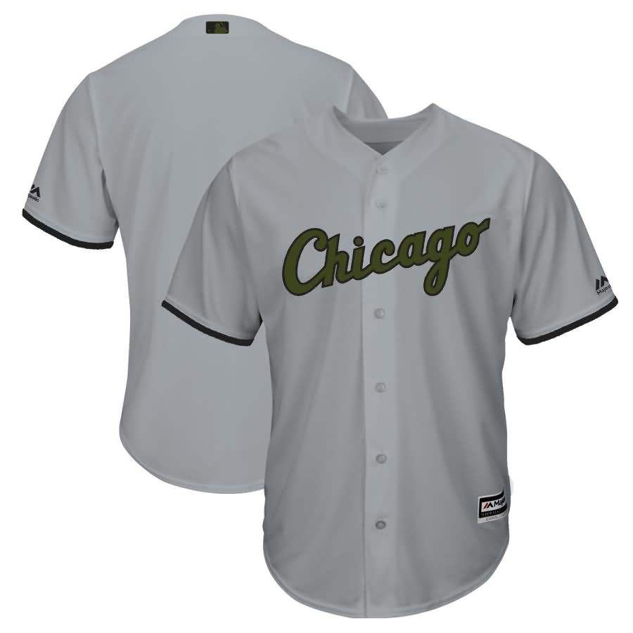 Chicago White Sox Majestic 2018 Memorial Day Cool Base Team Jersey - Gray