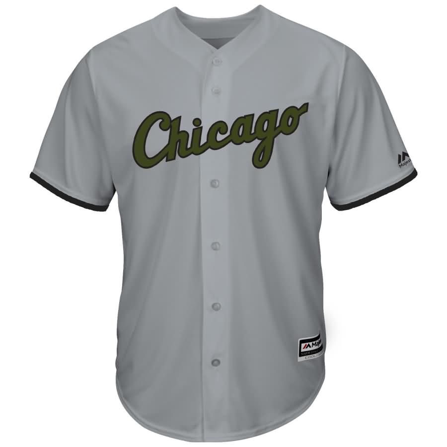 Chicago White Sox Majestic 2018 Memorial Day Cool Base Team Jersey - Gray