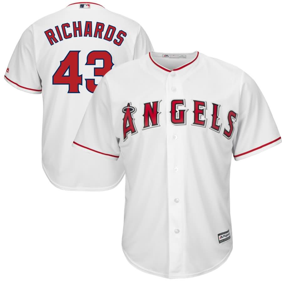 Garrett Richards Los Angeles Angels Majestic Home Cool Base Player Jersey - White