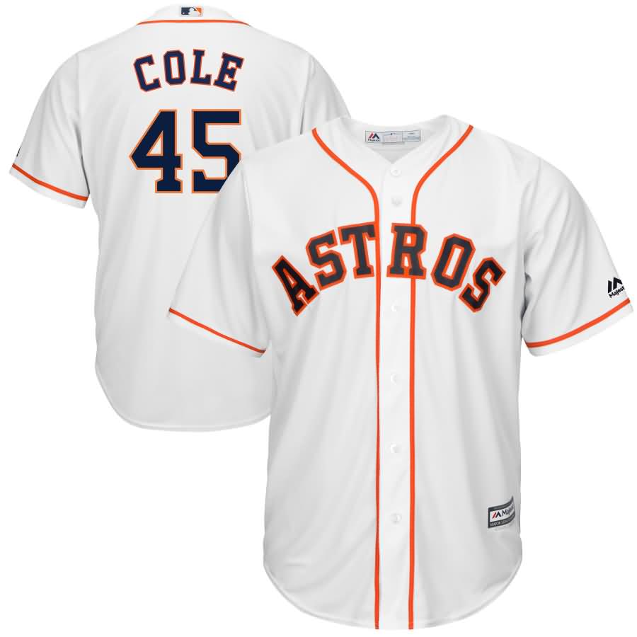 Gerrit Cole Houston Astros Majestic Home Cool Base Player Jersey - White