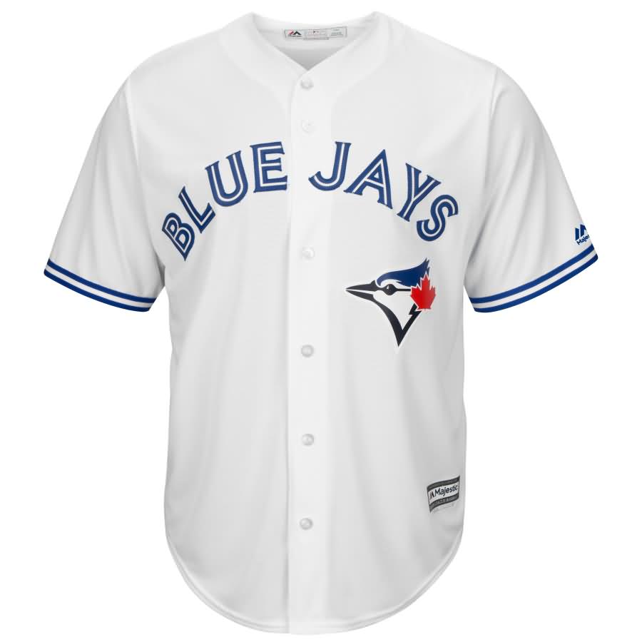 JA Happ Toronto Blue Jays Majestic Home Cool Base Player Jersey - White