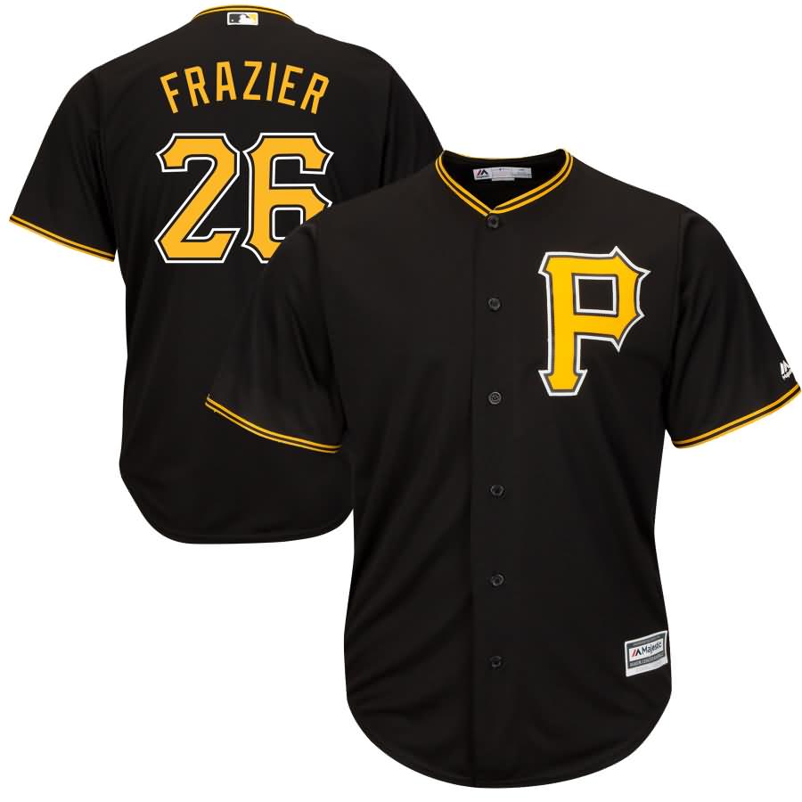 Adam Frazier Pittsburgh Pirates Majestic Alternate Cool Base Player Jersey - Black